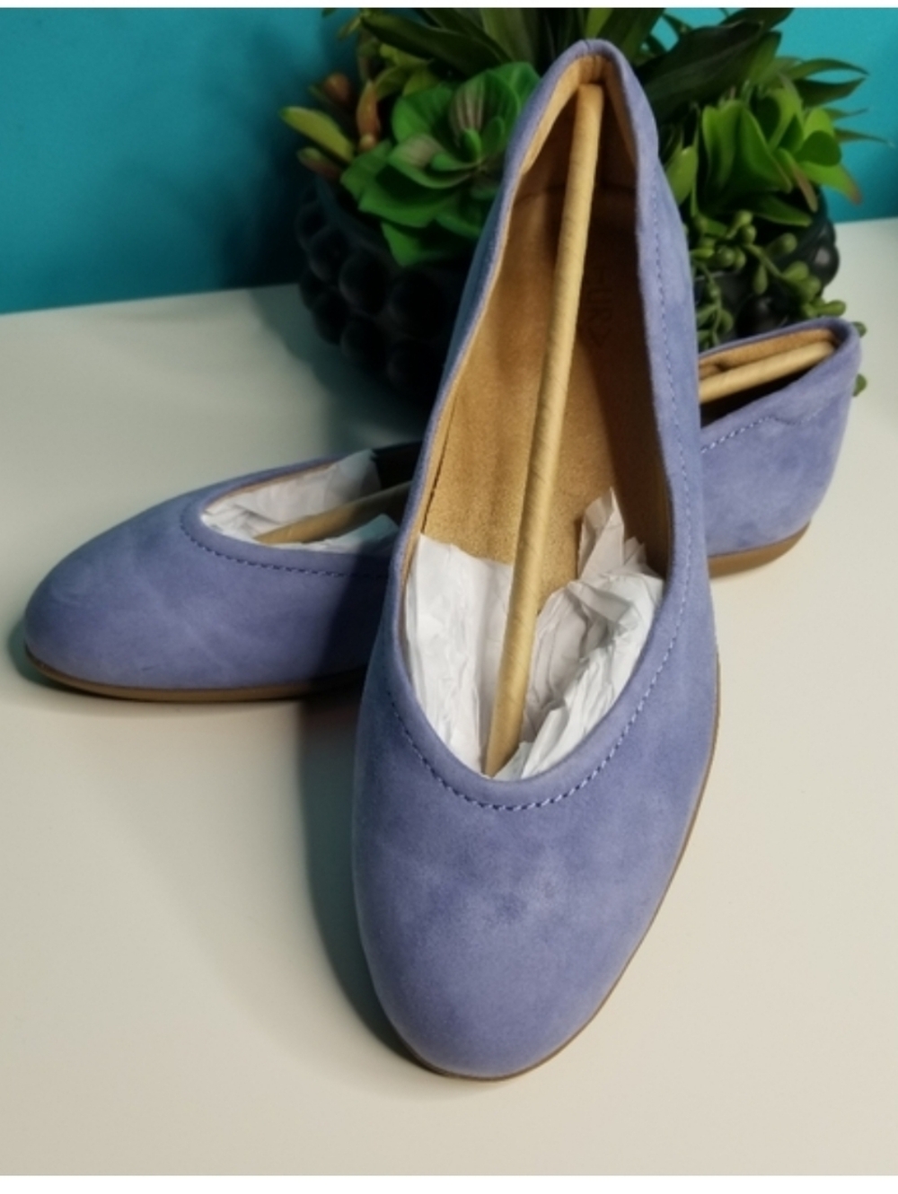 Naturalizer Vivienne Ballet Flat Violet Sky Lavender - Picture 3 of 13
